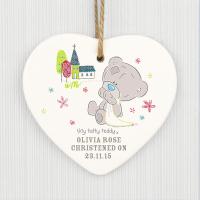 Personalised Tiny Tatty Teddy Ceramic Heart Decoration Extra Image 1 Preview